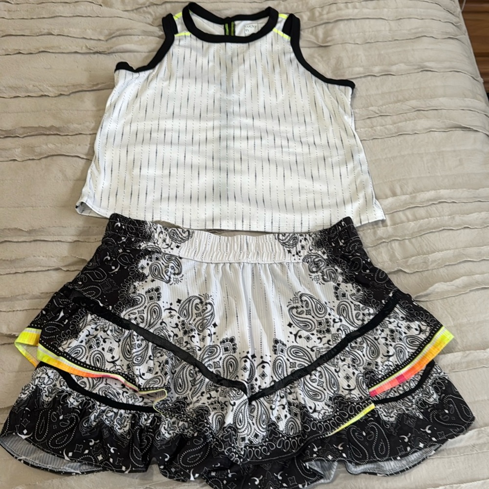 Lucky in Love Tennis Outfit